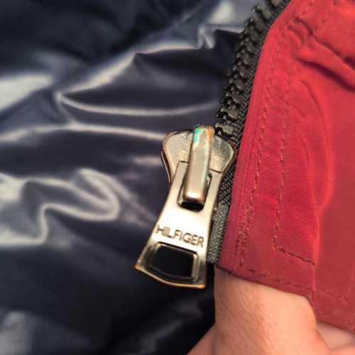 Ανδρικό μπουφάν Tommy Hilfiger μεταχειρισμένο, κόκκινο, μέγεθος XL