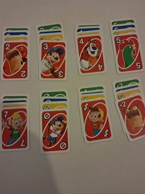 Uno Pocket Cards Kelloggs collectible edition like new