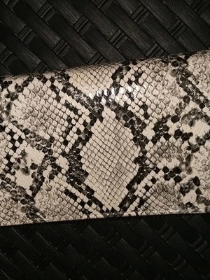 Wallet with snake print like new