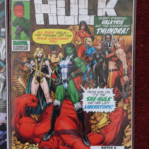 Hulk collection 13 issues like new, Marvel 2008 with Red Hulk & Red She-Hulk