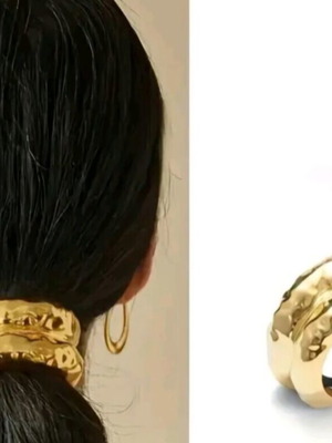 Elegant golden hair rope Καινούργιο
