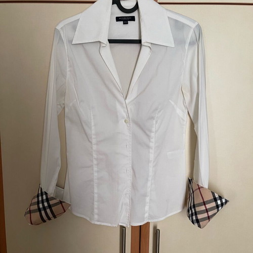 Burberry white shirt like new, size S