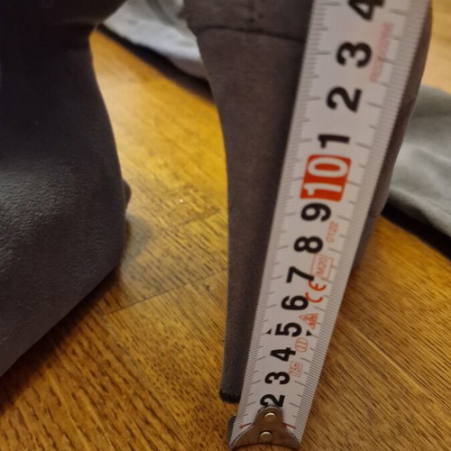Sante Over The Knee Boots Like New, Grey, Size 37, Heel 13cm