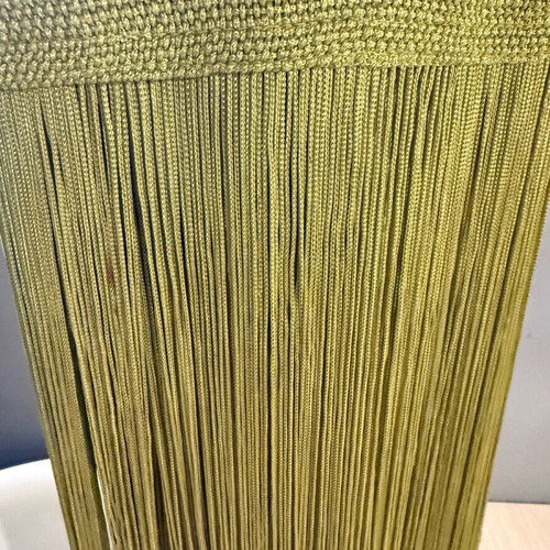 Curtain with fringes like new