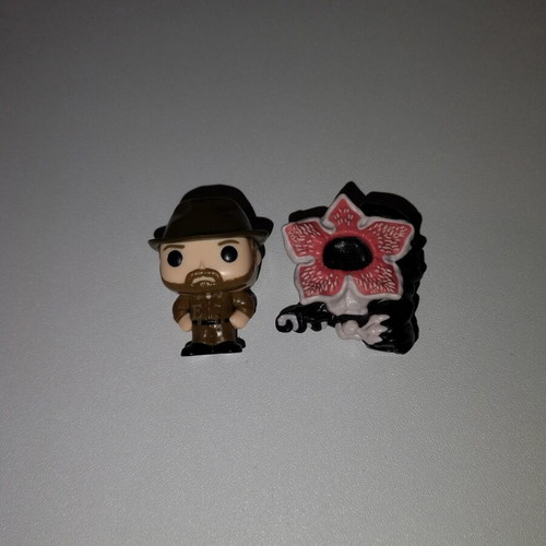Funko Pop Kinder Hopper and Demogorgon authentic new