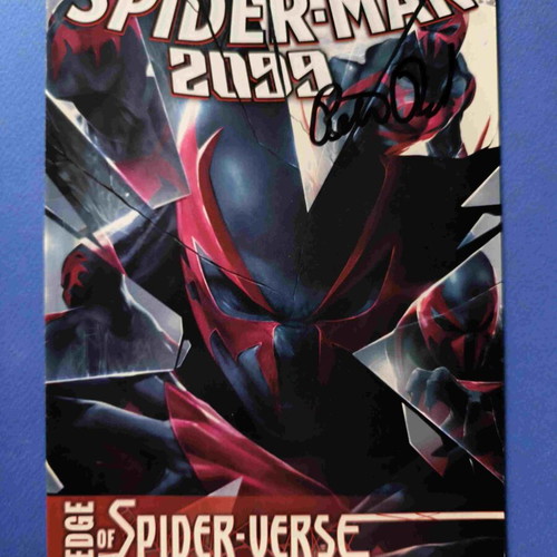 Spider-Man 2099 Vol 2 (2014) 5 comic book used, signed by Peter David