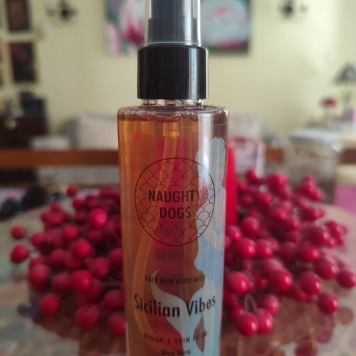 Naughty Dogs Sicilian Vibes Body Mist 150ml new