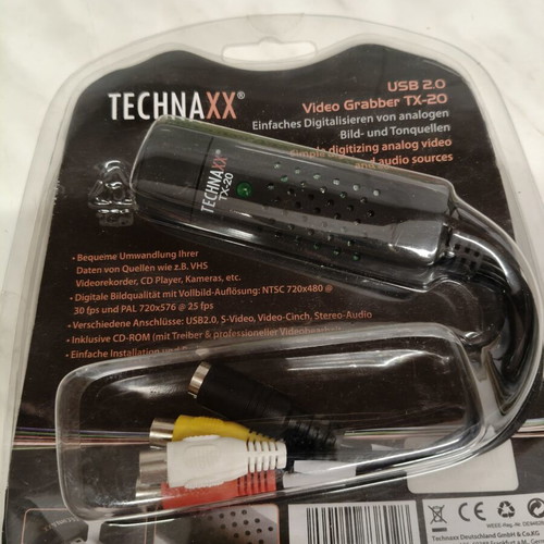 Video Grabber Technaxx TX-20 new, sealed