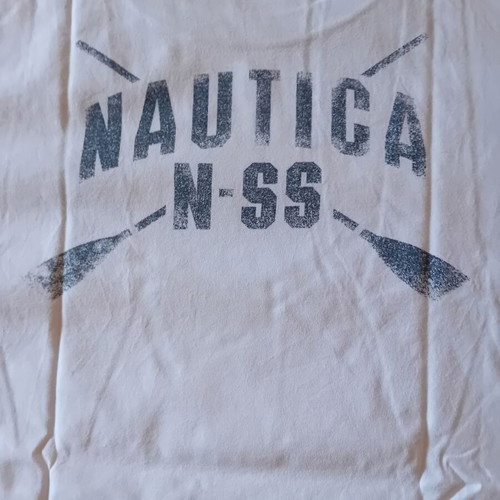 Nautica t-shirt men's XL used, white