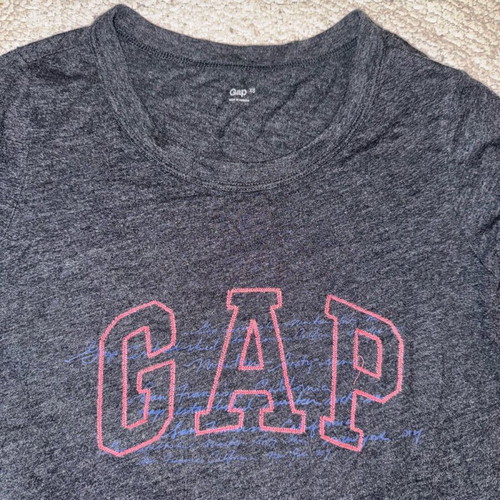 Gap blouse XS like new, grey and pink, soft fabric