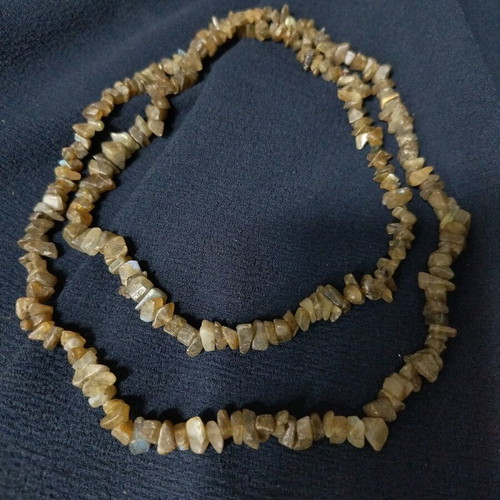 Labradorite necklace new, length 94 cm