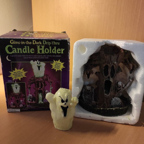 Halloween Scream Horror Candles vintage from 90s America like new