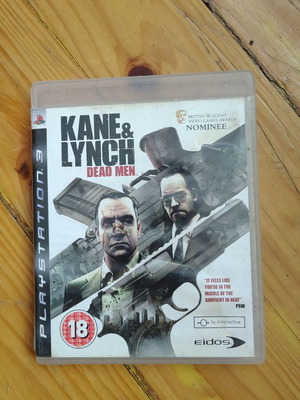 Kane & Lynch Dead Men PS3 game used, complete with manual
