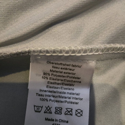 James & Nicholson unisex jacket Large like new, white