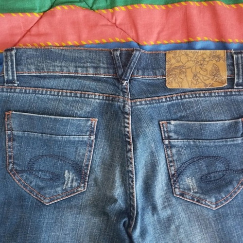 Skinny jeans low waisted Bershka like new, blue, size L