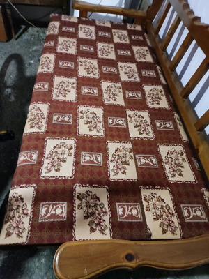 Sofa bed used with storage space