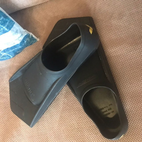 Arena Powerfin swimming fins like new, black, size 42