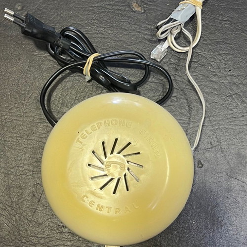 Telephone siren used, Greek made