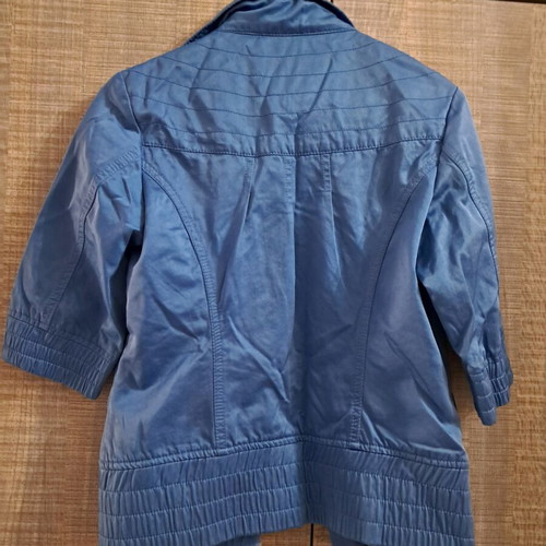 Bershka NoM jacket with 3/4 sleeve turquoise like new
