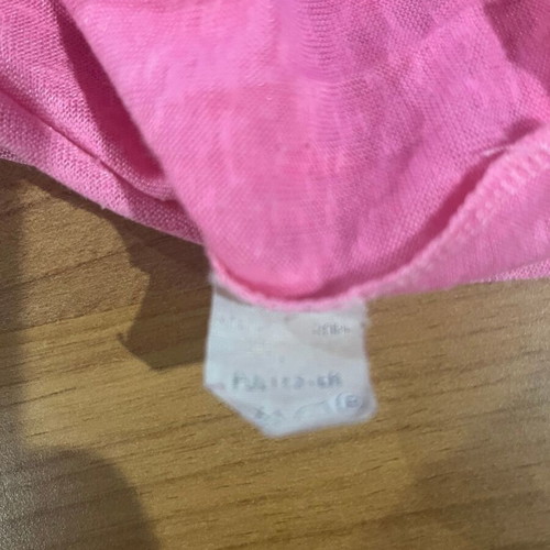 Women's pink blouse like new with zipper and side slits