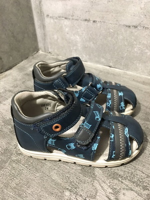 Παιδικά παπούτσια μεταχειρισμένα, παπουτσοπέδιλο μπλε, νούμερο 24