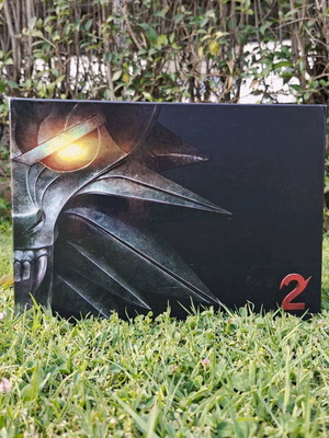 Witcher II συλλεκτική έκδοση PC μεταχειρισμένη με πήλινη προτομή Geralt