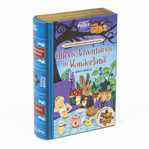 Alice in Wonderland Puzzle new, 252 pieces double-sided