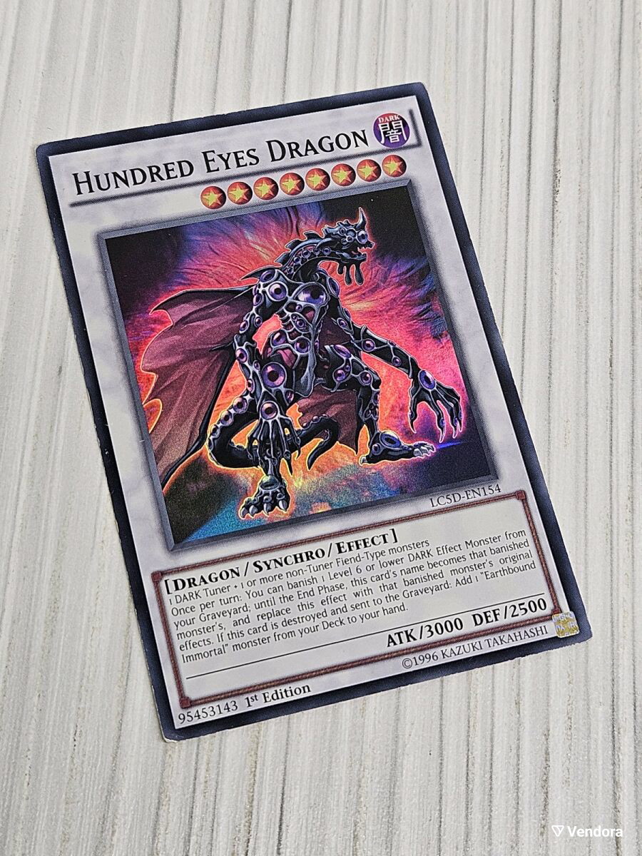 yugioh hundred eyes dragon deck Amazon.com: YU-GI-OH! - Hundred Eyes Dragon (LC5D-EN154) - Legendary  Collection 5D's Mega Pack - 1st Edition main image 1