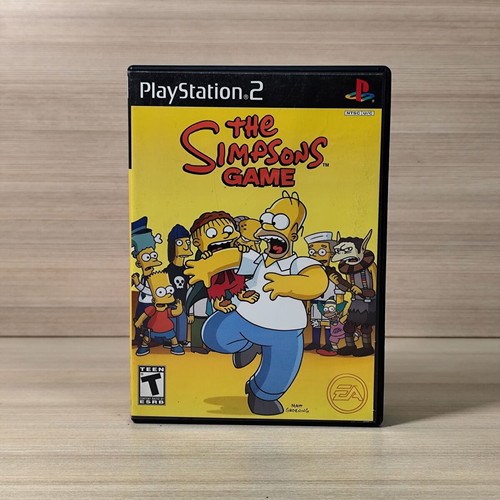The Simpsons Game PS2 used, complete American NTSC
