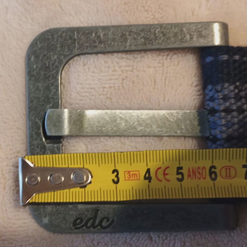 Esprit women's fabric belt blue new, adjustable