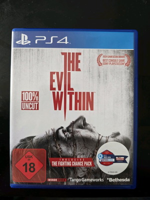 The Evil Within PS4 μεταχειρισμένο, γερμανικό εξώφυλλο