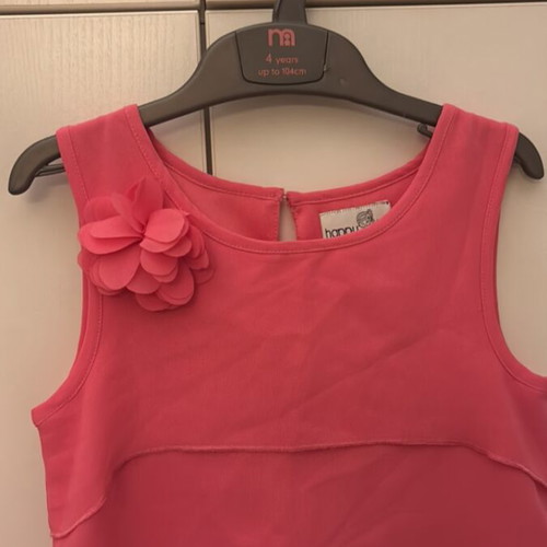 Happy Kids pink children's dress like new, size 116