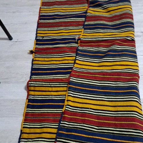 Handwoven authentic wool mattress cover new