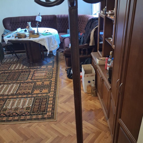 Viennese coat rack made of solid beech wood