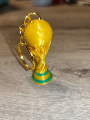 World Cup Trophy Keychain new, authentic