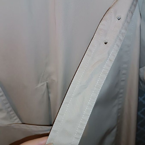 Double women's trench coat used, beige, size Medium