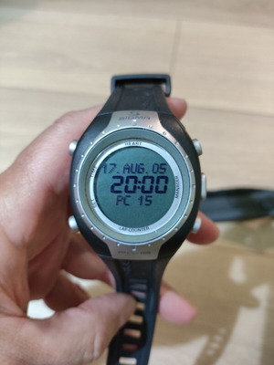 Sigma PC 15 heart rate monitor with chest strap