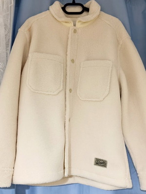 Zara jacket like new, white, size L