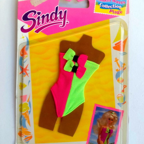 Sindy Making Waves Collection 1989 Hasbro new, sealed