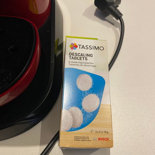 Bosch Tassimo MyWay 2 coffee machine used, red TAS6503