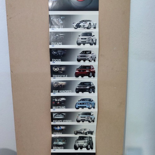 2005 Ford USA catalog cards used, good condition