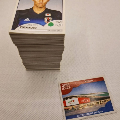 Panini World Cup Russia 2018 Stickers International Edition like new, 500 pcs