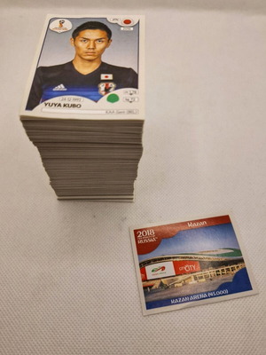 Panini World Cup Russia 2018 Stickers International Edition like new, 500 pcs