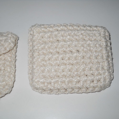 Knitted wallets new, pack of 2, beige
