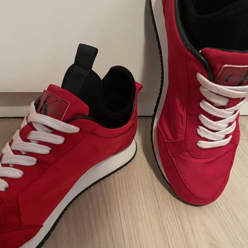 Calvin Klein Jeans sneakers size 39 like new, red