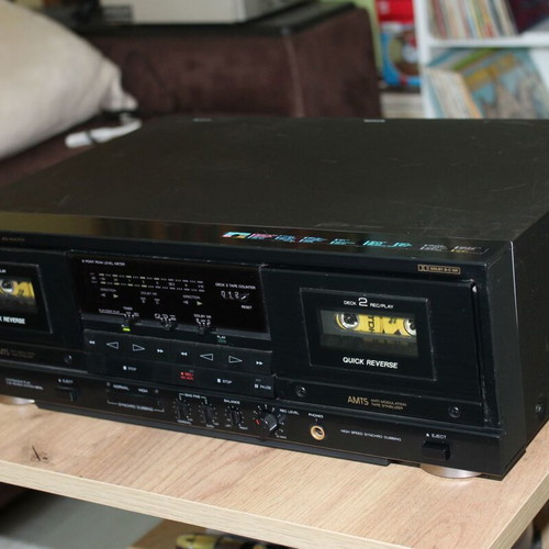 Aiwa AD-WX777Z dual cassette deck like new