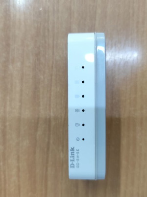 D-Link GO-SW-5E network switch 5 ports Fast Ethernet used