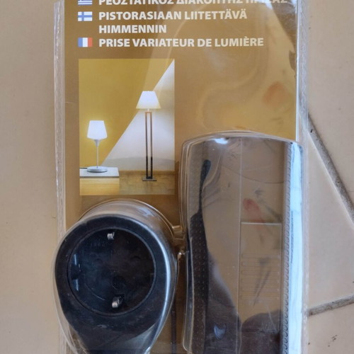 Rheostat socket switch new, adjustable lamp light