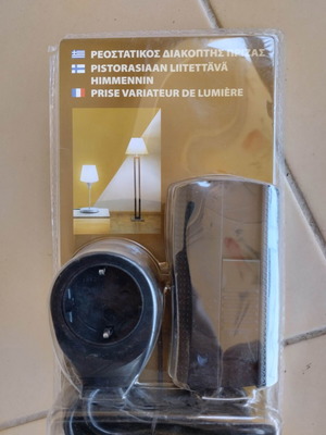 Rheostat socket switch new, adjustable lamp light