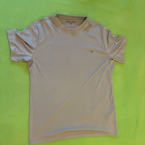 Calvin Klein sports t shirt like new, gray, size S